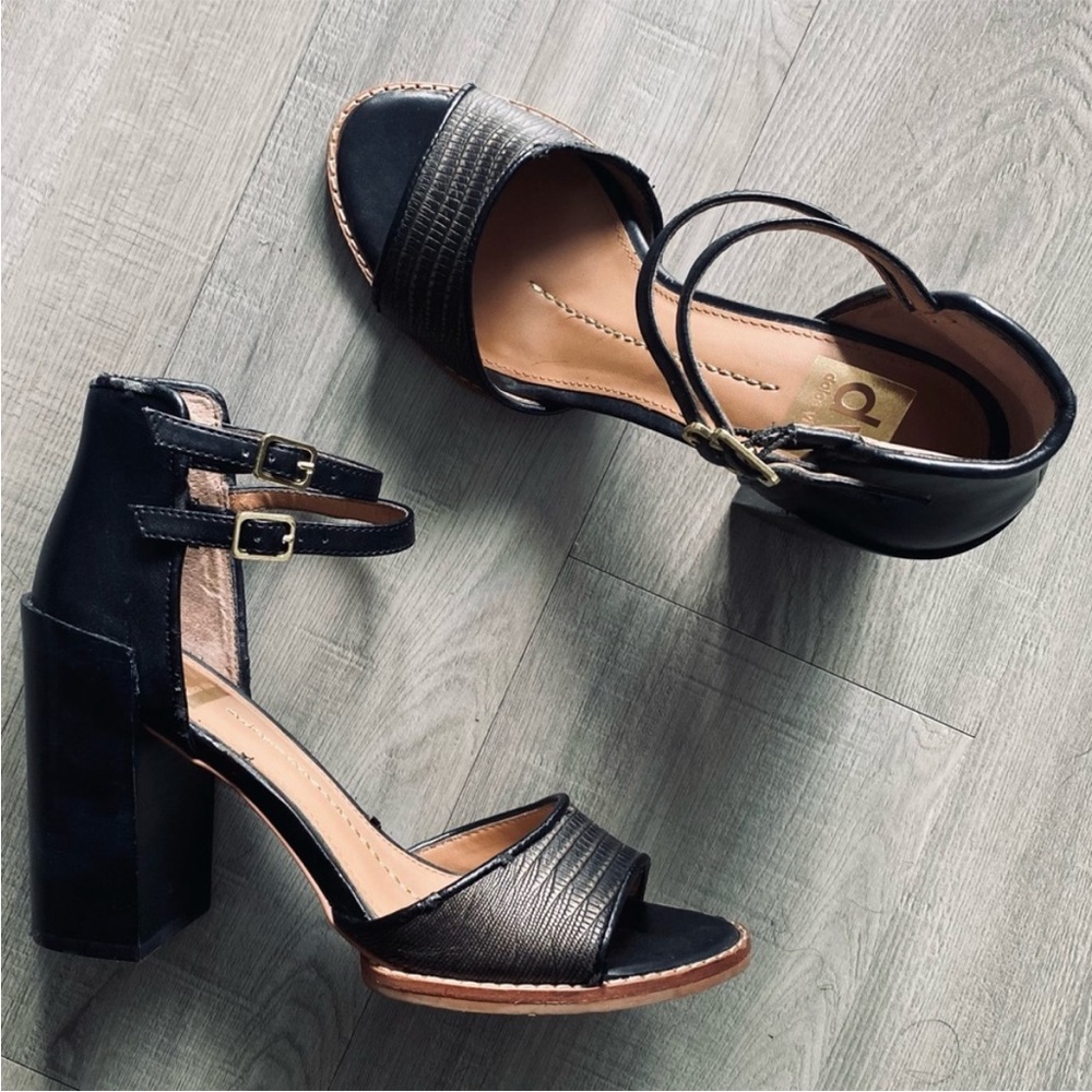Dolce Vita black Chunky Block Heels